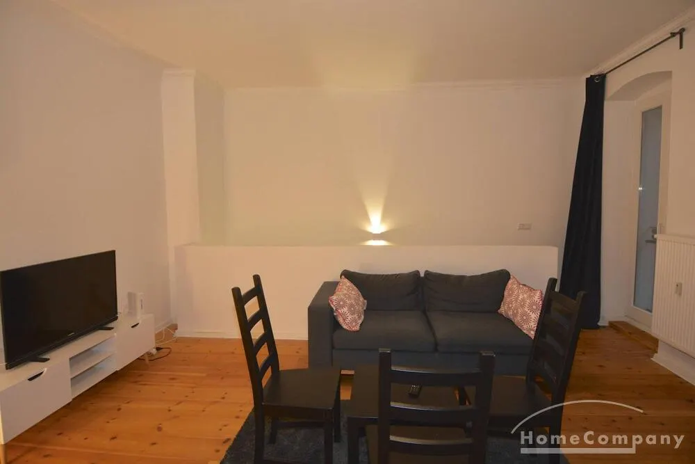 Möblierte 2-Zimmerwohnung in Friedrichshain, 2 Balkone - Photo 1