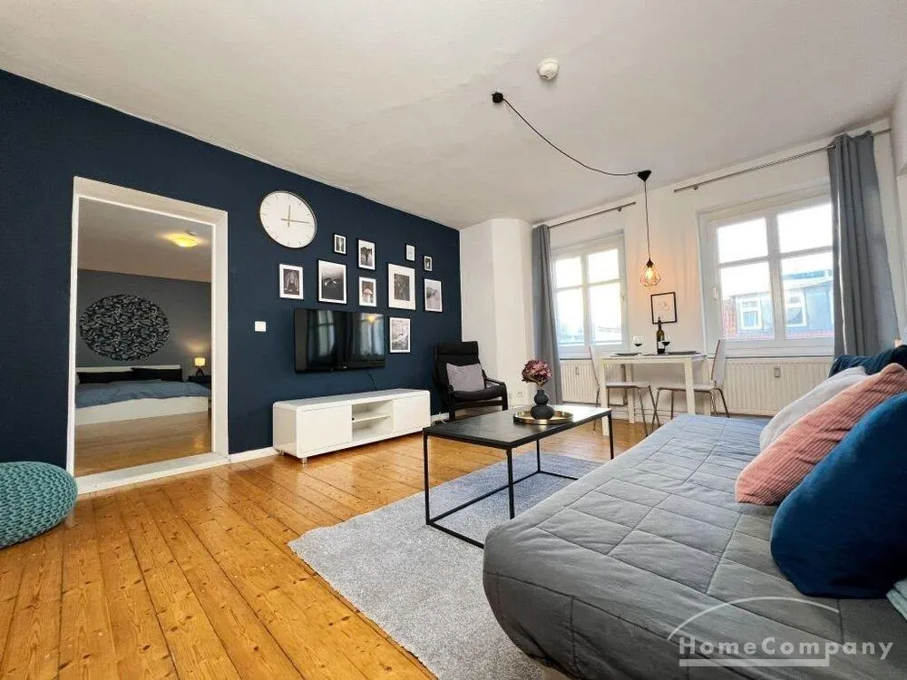 Moderne, voll möblierte Zwei-Raum-Wohnung in Prenzlauer Berg, Berlin - Foto 1