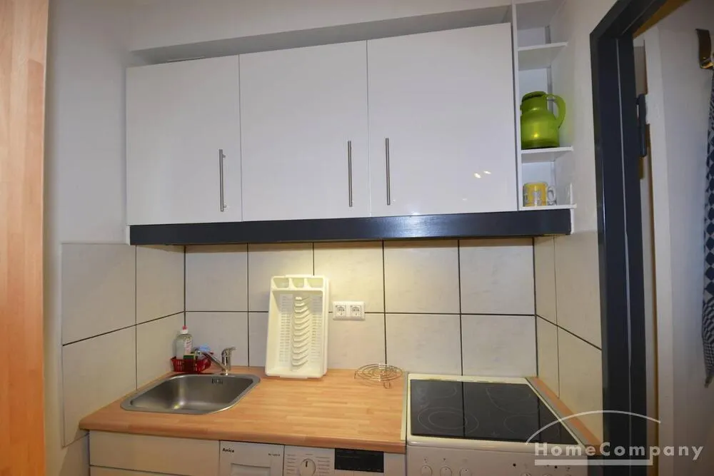 Ruhige, helle 1-Zimmer-Wohnung in Berlin Steglitz, möbliert - Foto 4