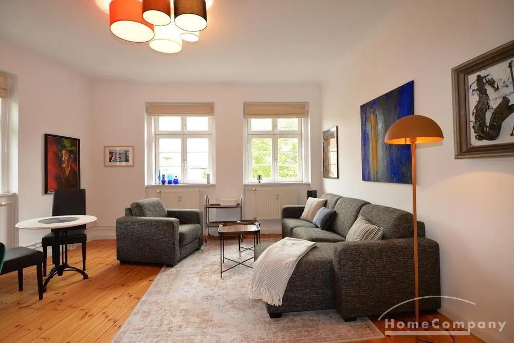 Geschmackvoll eingerichtete 2-Zimmer-Wohnung in Weißensee, möbliert - Foto 3