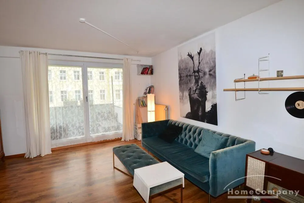 2-Zimmer-Wohnung in Friedrichshain, zentrale Lage, möbliert - Foto 1