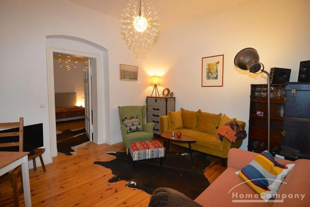Gemütliche 2-Zimmer-Wohnung in Kreuzberg, möbliert - Photo 3