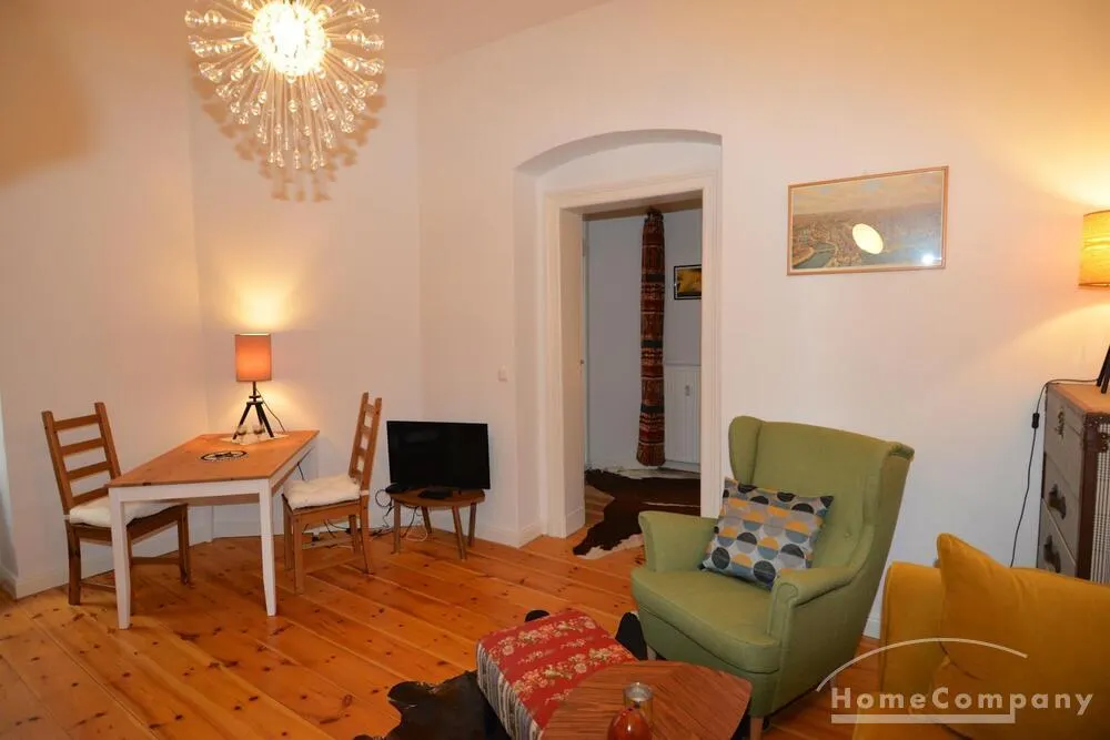 Gemütliche 2-Zimmer-Wohnung in Kreuzberg, möbliert - Photo 2