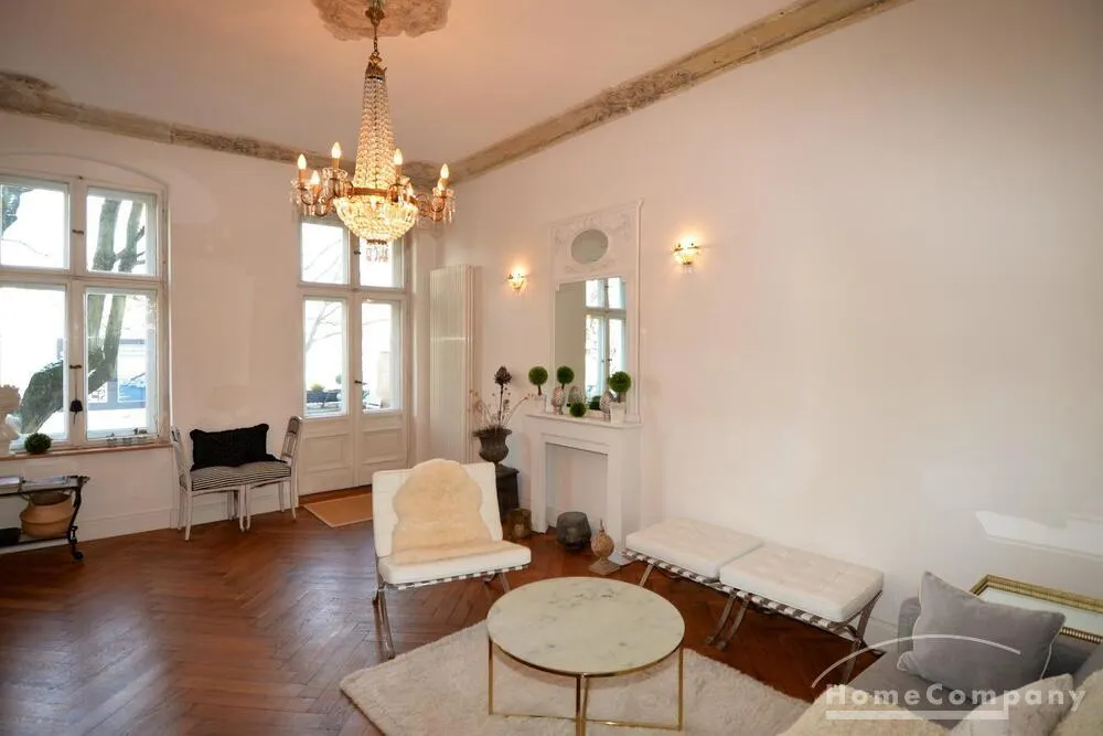 Hochwertige und stilsichere Altbauwohnung in Moabit, möbliert - Foto 1