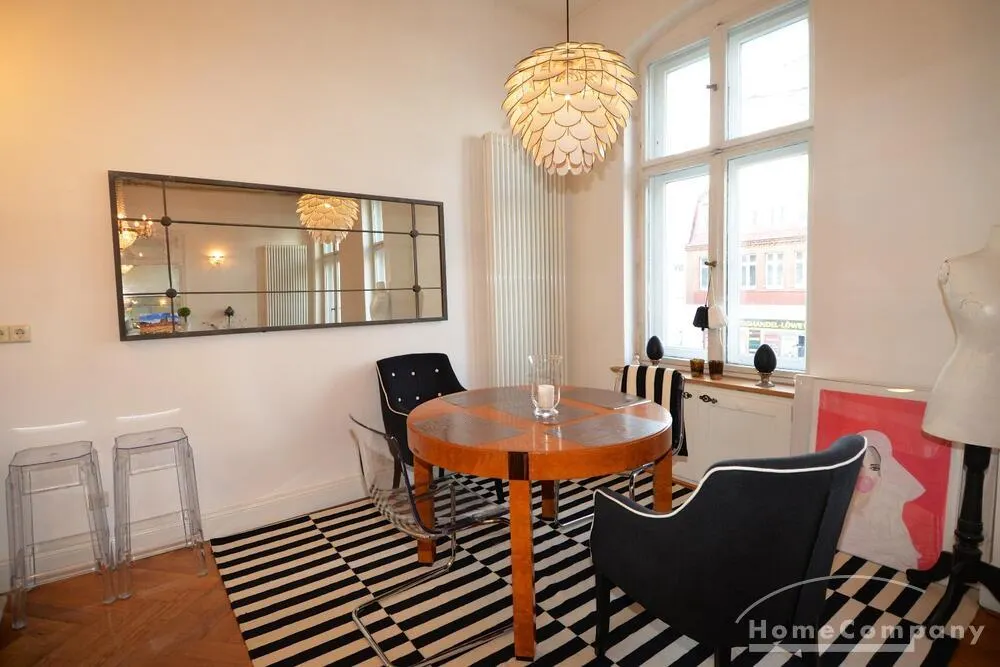 Hochwertige und stilsichere Altbauwohnung in Moabit, möbliert - Foto 5