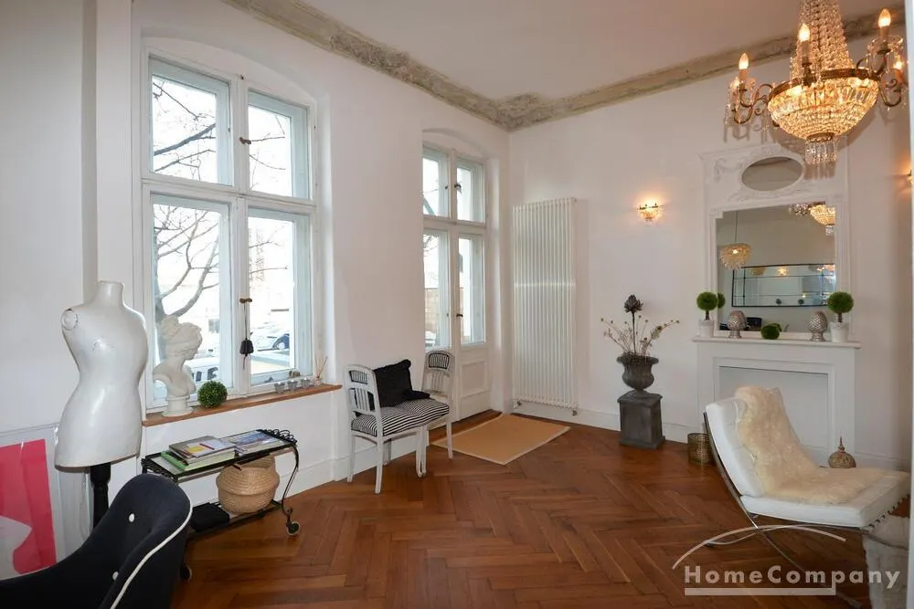 Hochwertige und stilsichere Altbauwohnung in Moabit, möbliert - Foto 3