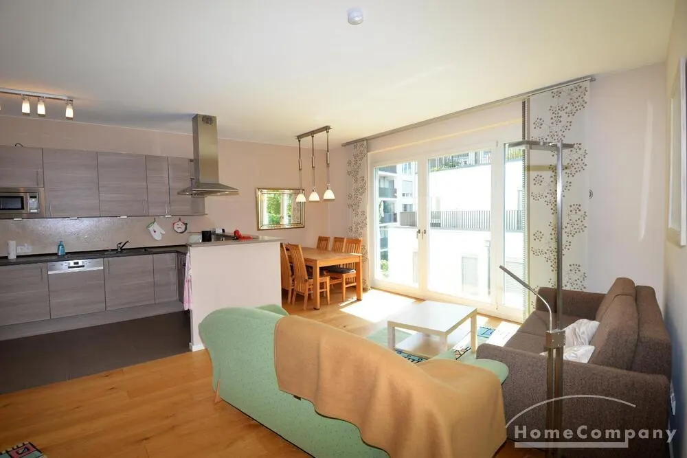 Lichtdurchflutete, große 2-Zimmer-Wohnung in Mitte, möbliert - Foto 3
