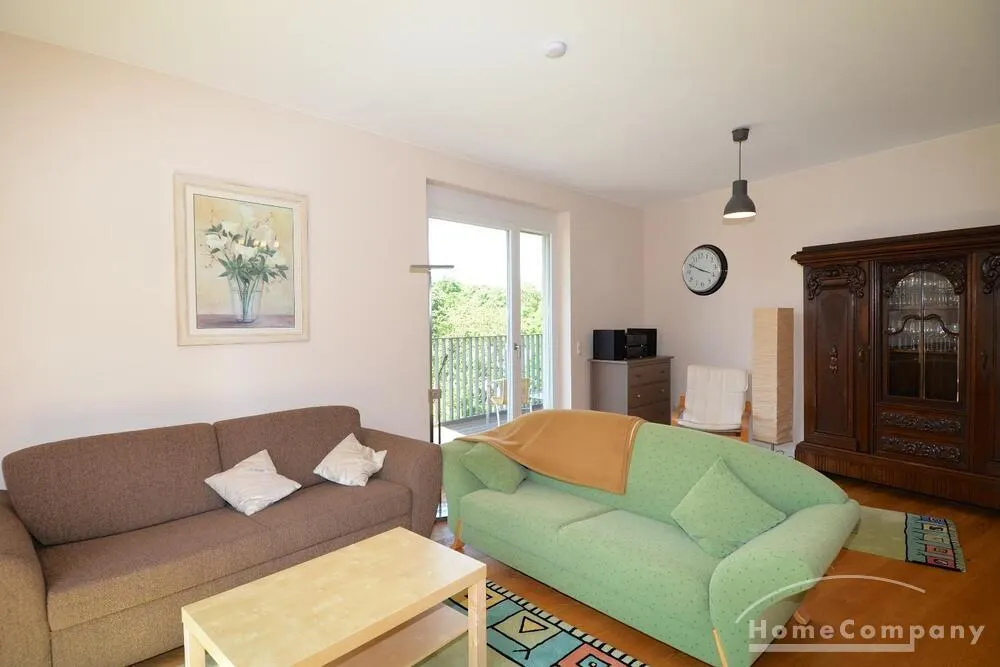 Lichtdurchflutete, große 2-Zimmer-Wohnung in Mitte, möbliert - Foto 2