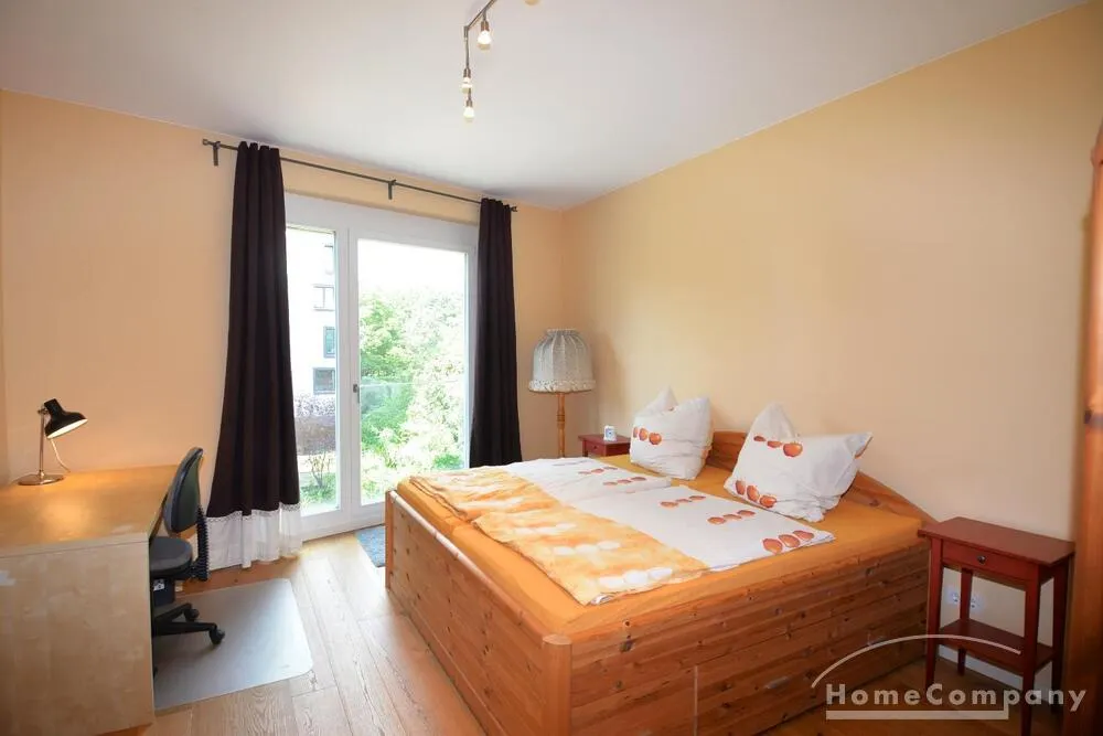 Lichtdurchflutete, große 2-Zimmer-Wohnung in Mitte, möbliert - Foto 5