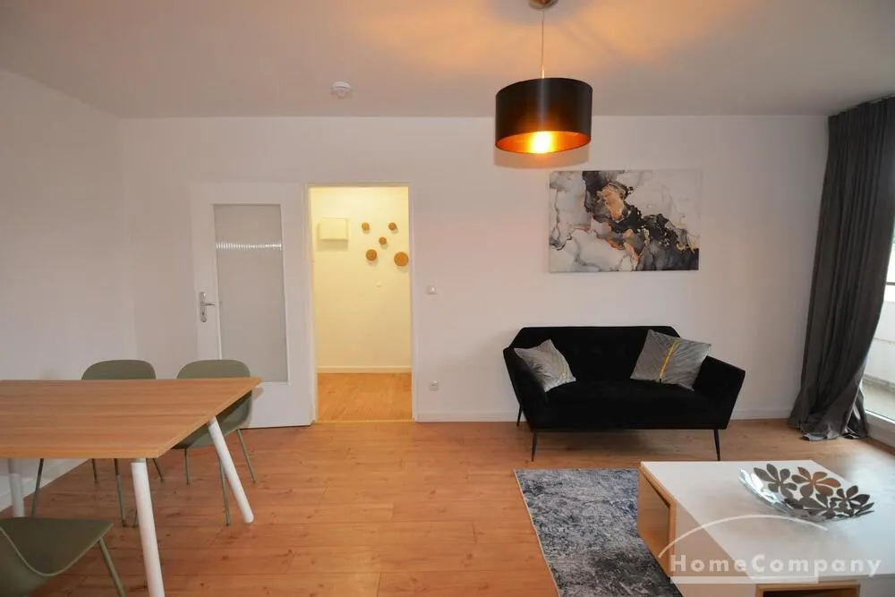 Helle 2-Zimmer-Wohnung in Moabit, möbliert - Foto 1