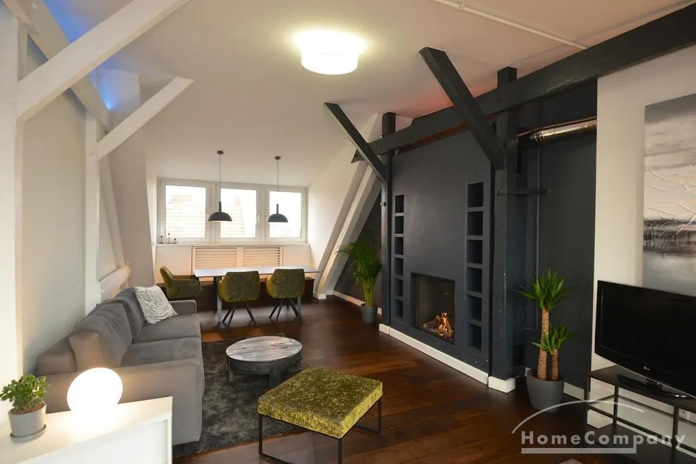 Großes und helle 2-Zimmer-Dachgeschoss in Neukölln, möbliert - Foto 5