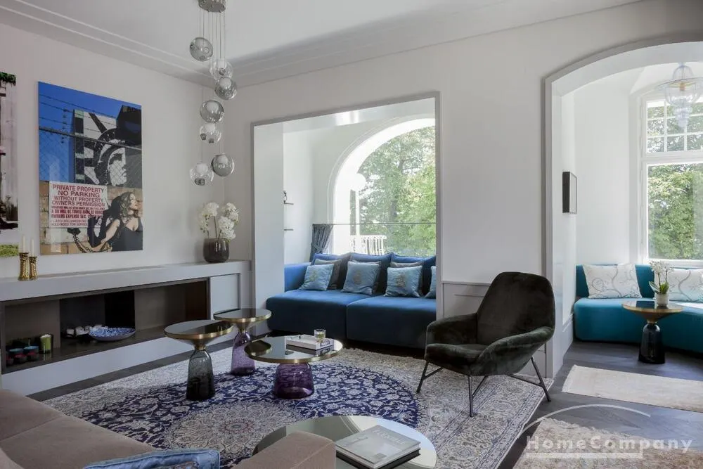 Sehr schöne Wohnung in einmaliger Villa in Westend - Photo 3