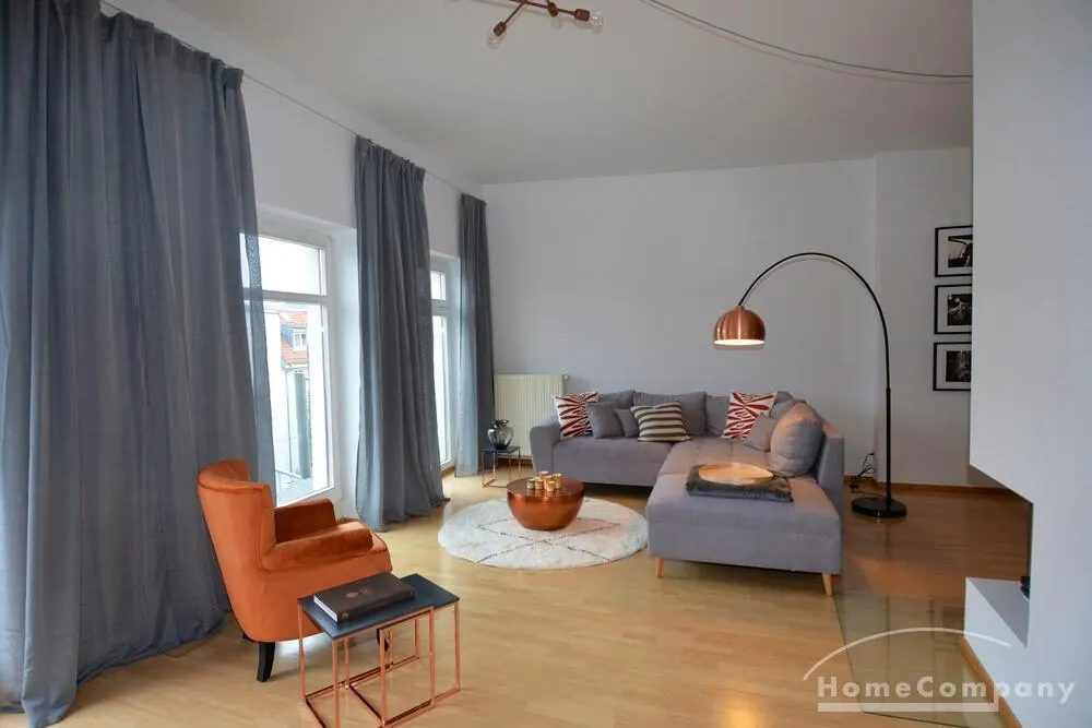 Riesige 4-Zimmer-Wohnung in Mitte, möbliert - Photo 4
