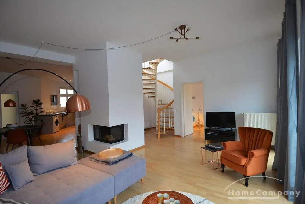 Riesige 4-Zimmer-Wohnung in Mitte, möbliert - Photo 3