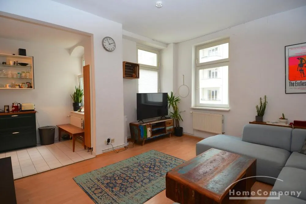 Große 4-Zimmer-Wohnung in Friedrichshain, möbliert - Foto 3
