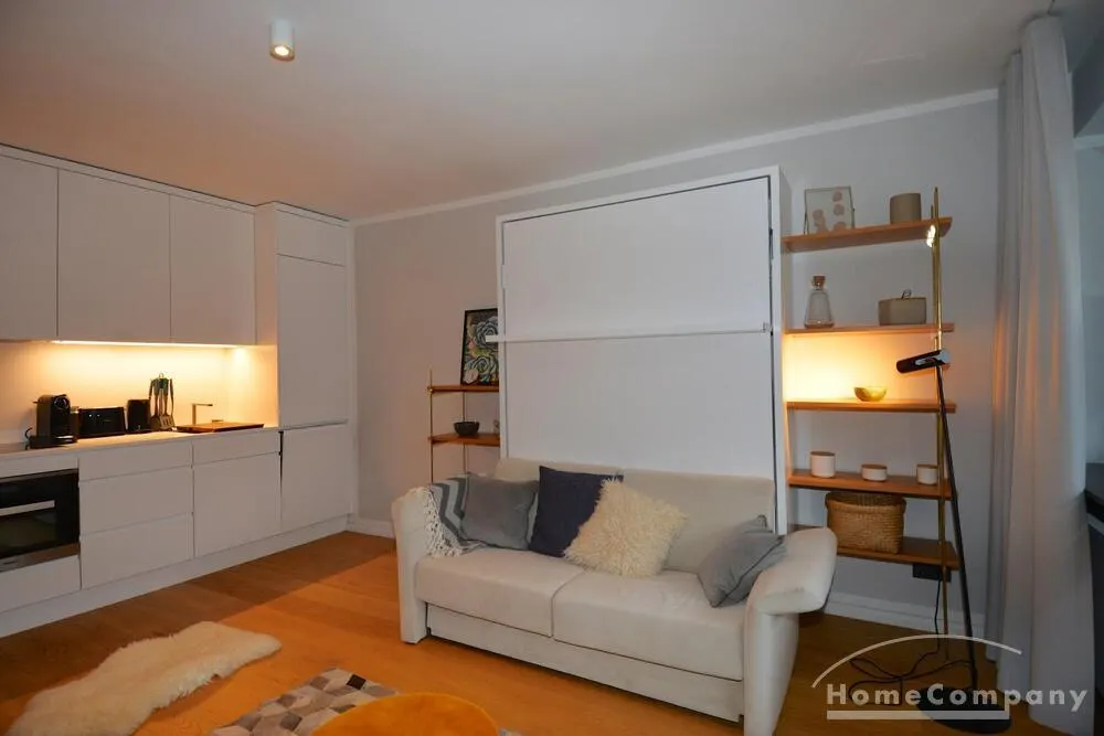 Stylische 1-Zimmer Wohnung mit Balkon in Berlin Wilmersdorf, möbliert - Photo 3