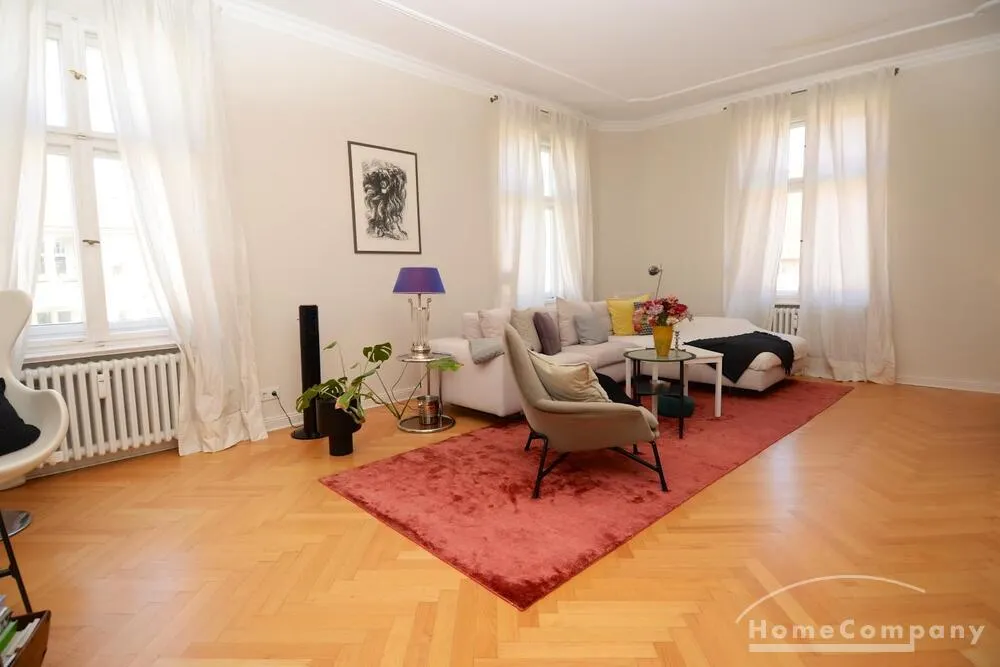 Große 4-Zimmer-Wohnung in Wilmersdorf, möbliert - Foto 2