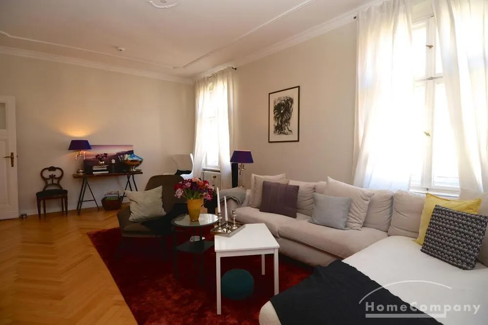 Große 4-Zimmer-Wohnung in Wilmersdorf, möbliert - Foto 1
