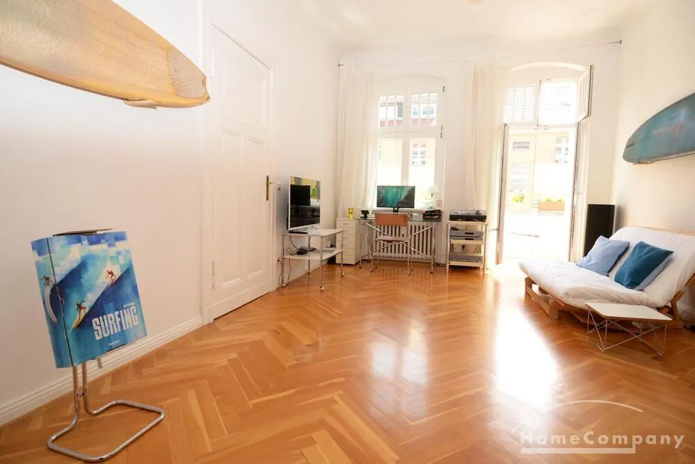 Große 2-Zimmer-Wohnung in Charlottenburg, möbliert - Photo 4