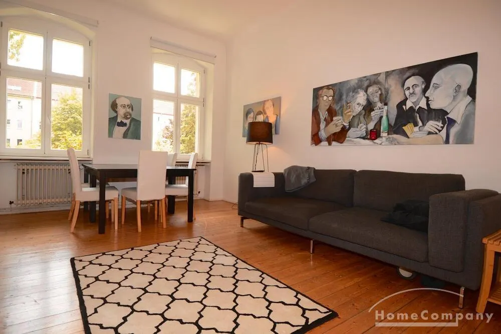 Charmante möblierte 2-Zimmer-Altbauwohnung in Berlin-Tempelhof - Foto 3