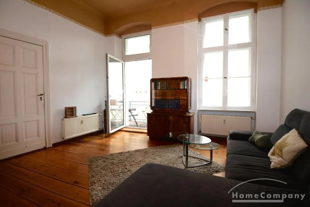 Charmante, voll möblierte 3-Zimmer-Wohnung mit Balkon im Herzen von Berlin-Schöneberg - Photo 2