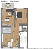 Grundriss Wohnung 2