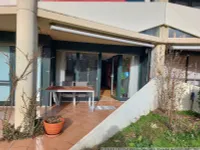 Terrasse vom Wohnzimmer