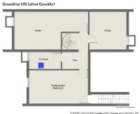 Grundriss Souterrain