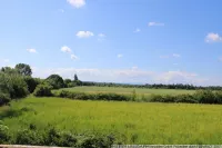 Blick vom Balkon aus