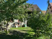 Rückseite - Gartenseite - Scheune