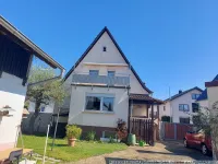 Haus von der Gartenseite aus