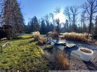 Blick ins Grundstück