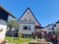 Haus von der Gartenseite aus