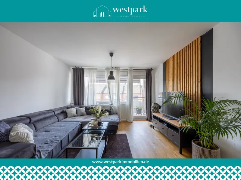 Freiwerdende 3-Zimmer-Wohnung mit sonniger Loggia und Einzelgarage