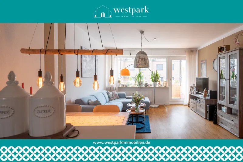 Freiwerdende 3-Zimmer Wohnung mit Garage & Stellplatz am Toeppersee