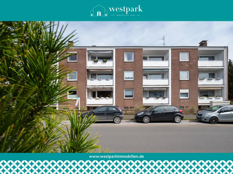 3-Zimmer Etagenwohnung mit Loggia und Einzelgarage