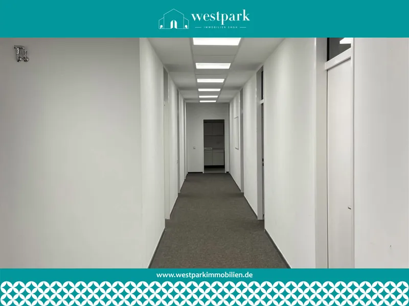 Helle B&uuml;roetage mit Dachterrasse in Dortmund