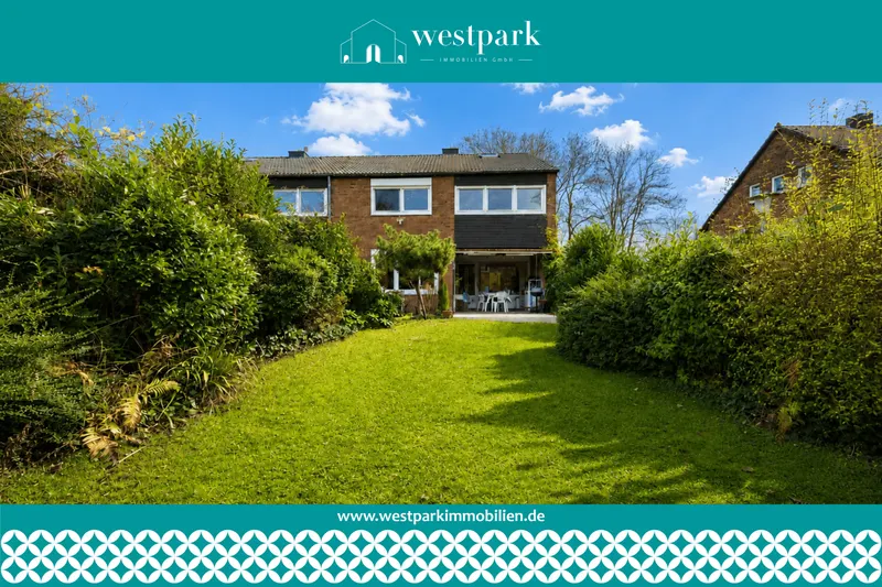 Familienfreundliches Reihenendhaus mit sonnigem Garten in Krefeld-Bockum