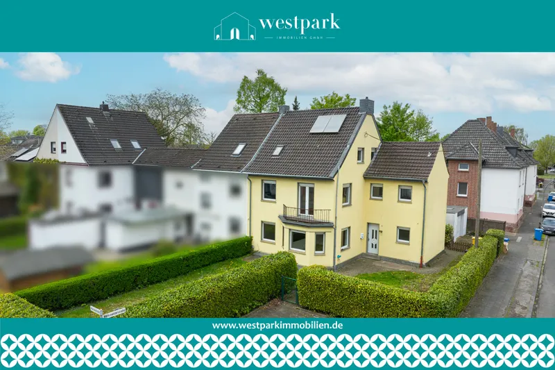 Reiheneckhaus mit Potenzial auf gro&szlig;z&uuml;gigem Grundst&uuml;ck mit Garage