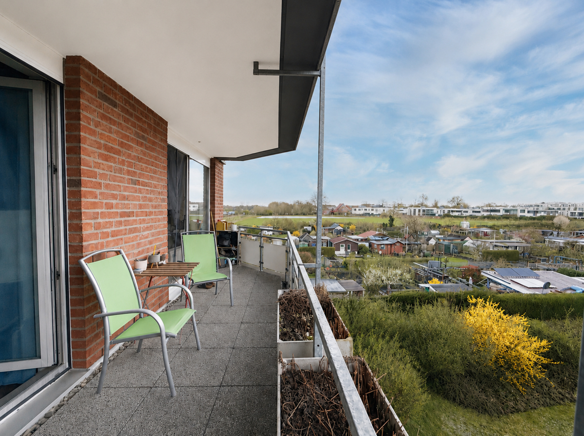 Die tolle Aussicht mit Weitblick