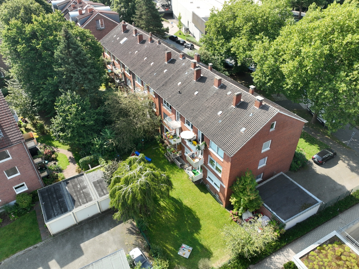 Das ansprechende Wohnhaus in grüner Umgebung
