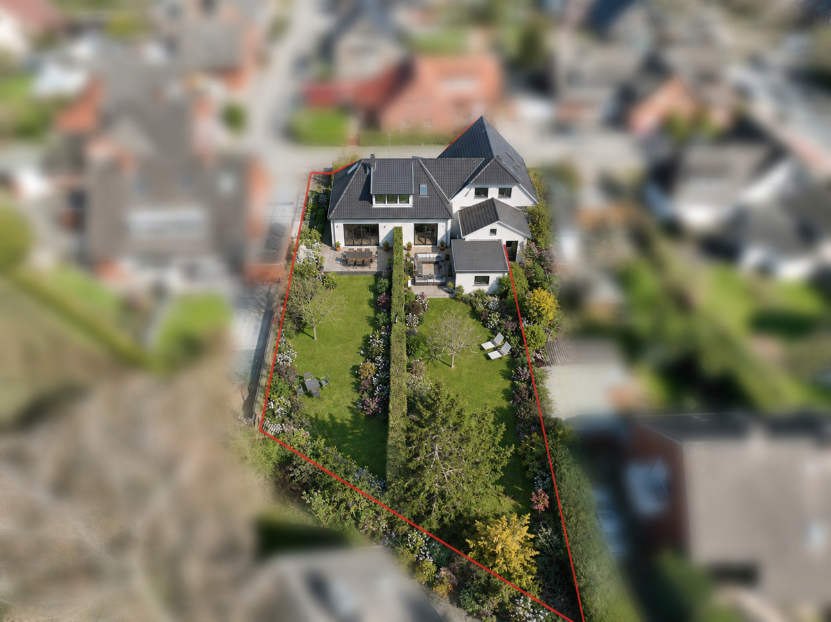 Visualisierung Gartenansicht