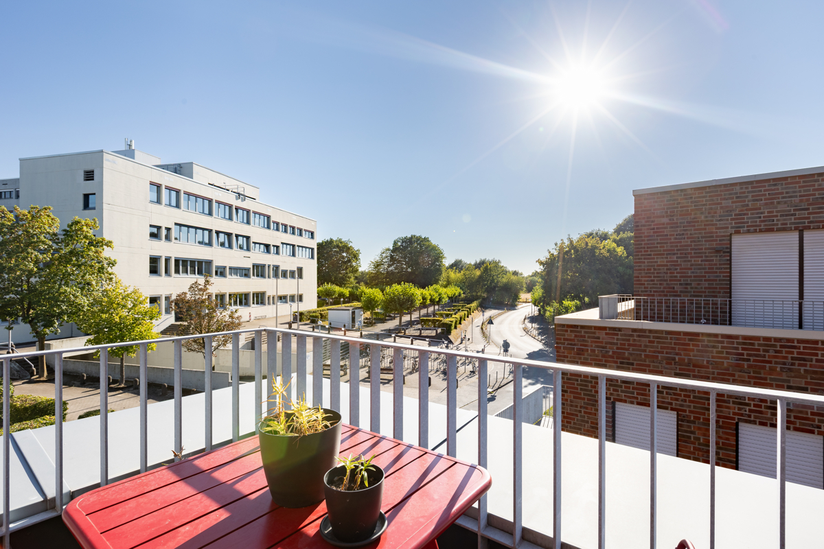 Blick von der Dachterrasse