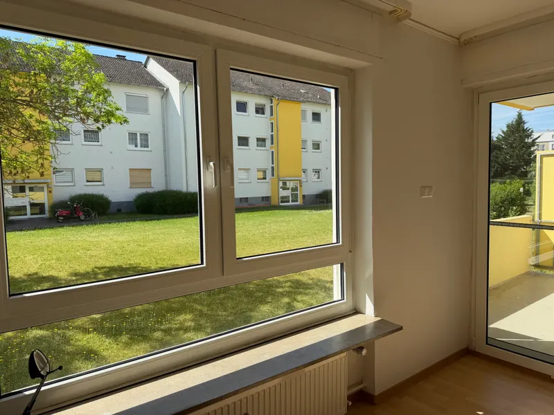 Ausblick aus Wohnzimmer 