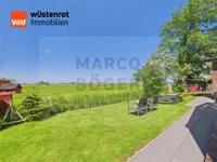 Aussicht auf die Felder Frieslands