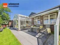 Rückansicht Sommer und Wintergarten
