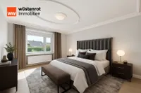 EG Schlafzimmer - Gestaltungsmöglichkeit KI optimiert