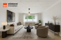 EG Wohnzimmer - Gestaltungsmöglichkeit KI optimiert