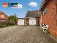 Vorderansicht Garagen