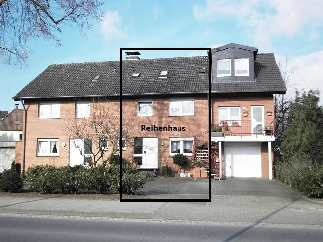 Reihenmittelehaus mit schönem Garten in Rheda!